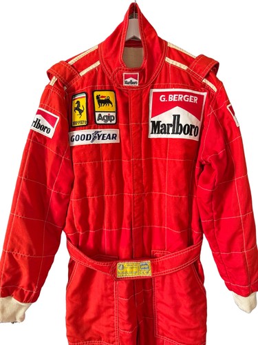 Race worn used suit 1988
