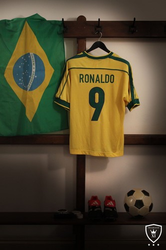 Brazil home shirt - shirt, 1998/00