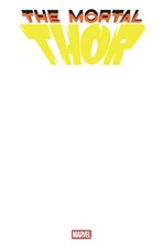MORTAL THOR #1 BLANK COVER