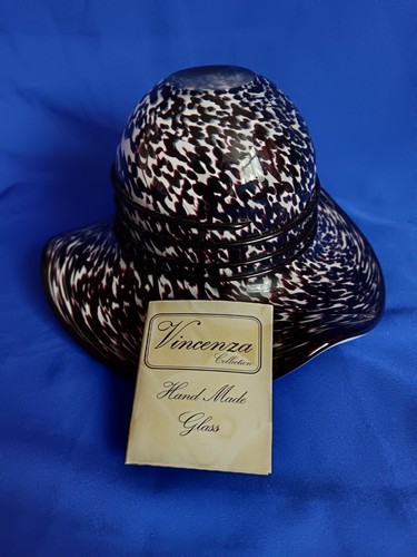 Vincenza art glass hat - vincenza,