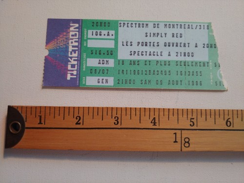 Rare 1986 simply red - rare,