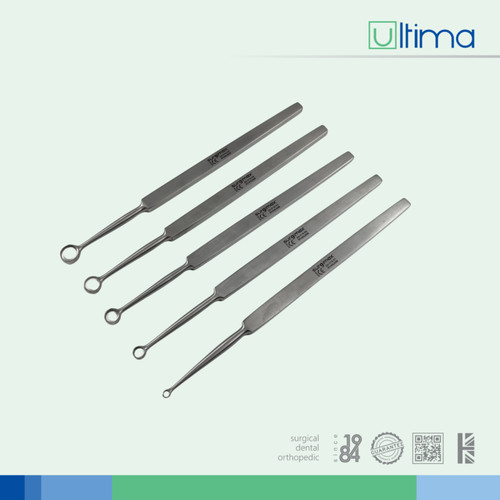 Fox dermal curette - dermal,