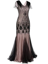 1920 Sequin Evening Dress