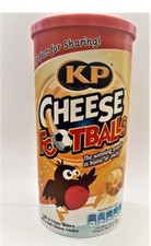 KP Cheese Footballs Light and Crispy Wafers with a Soft Cheesy Centre 142g Limit