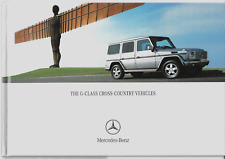 Mercedes-Benz G-Class 2004-05 Export Markets Hardback Brochure In English GWagen