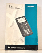 Texas Instruments Guidebook  TI-85 Graphing Calculator Book Manual