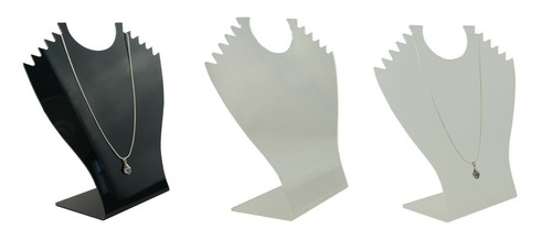 Acrylic slim notch necklace - slim,