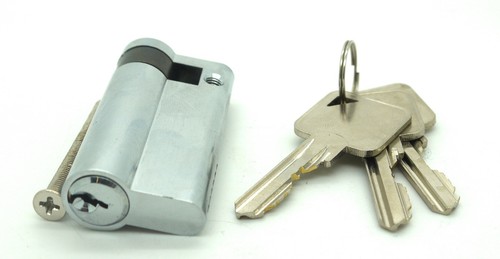 Garage door lock cylinder 55mm - garage,