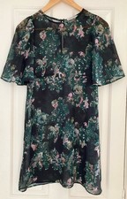 Zara Black Mix Sheer Floral