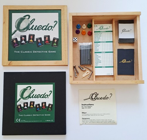 Cluedo parker brothers - cluedo,