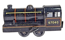 Tinplate Clockwork Model No. 67040 Wind Up Train Locomotive Spares Unboxed.