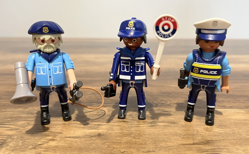 Playmobil police three - playmobil,