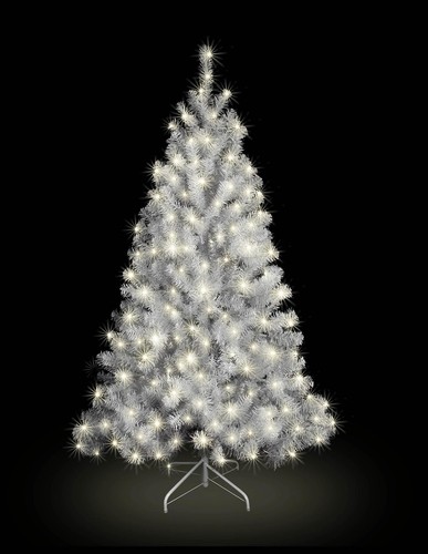 White christmas tree pre - white,