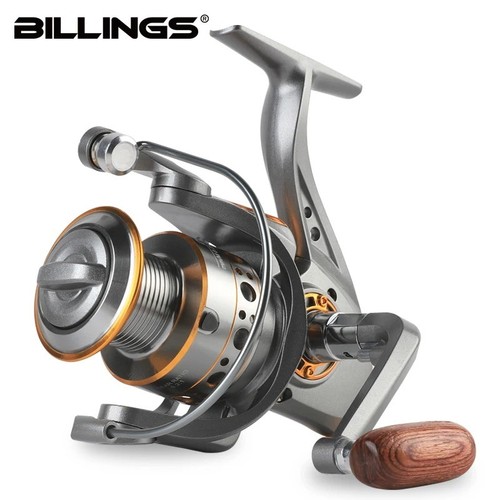 Metallic spinning reel - metallic, 3bb
