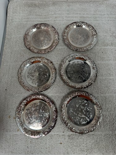 Vintage silver plated drinks - silver,