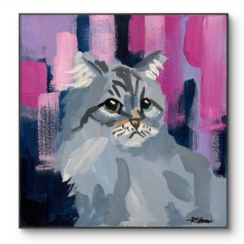 Hand painted 12x12 - 12x12, art