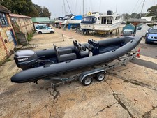 Rib boat Osprey Lynx 8m with Yamaha 225 4-stroke and trailer