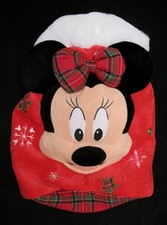 Official Disney Store Minnie Mouse Red Christmas Stocking / Sack