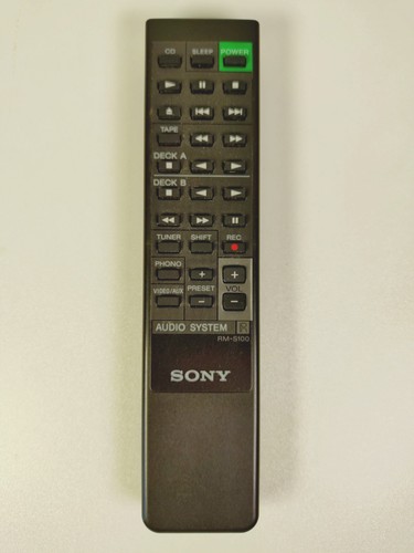 Sony s100 remote - sony,