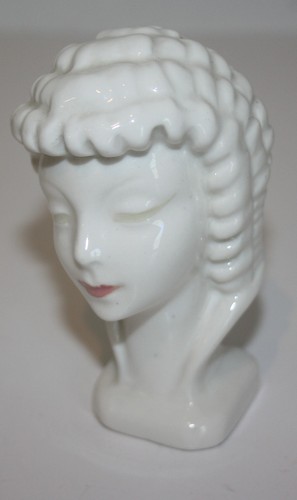 Vintage art deco womans head - art,