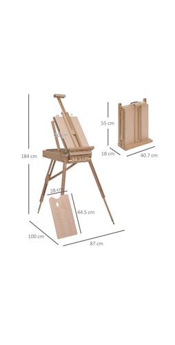 Homcom tripod art - homcom,
