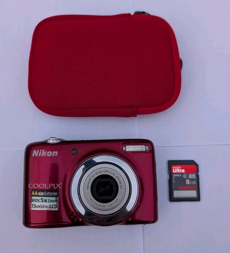 Nikon coolpix l25 red - nikon, compact