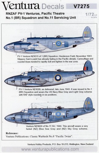 Ventura decals v7275 - ventura, #v7275