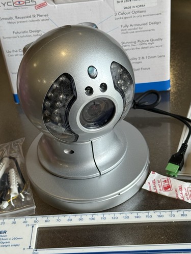 Cyclops armoured globe cctv - cyclops,