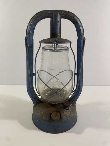 Dietz blue antique lantern - blue,