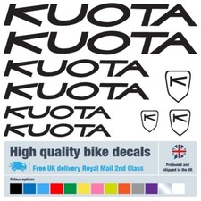 Kuota bike labels / decals /