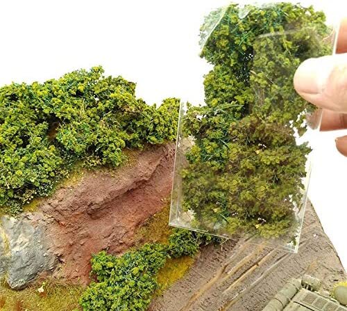 Simulation shrub model train - simulation,
