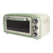 Retro Mini Oven, 18 Litre, 1380 W, Green, Ariete Vintage Style 97904