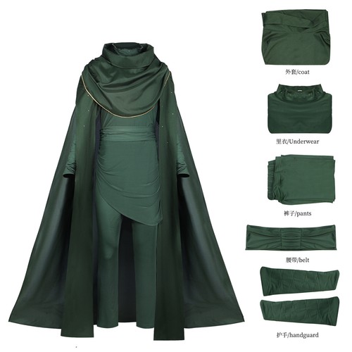 Cosplay loki season green - cosplay,