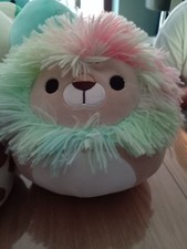 Squishmallows - 8" Soft Toy - Leonardo the rainbow lion 