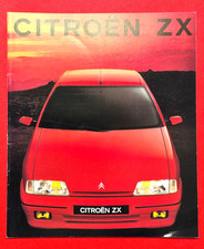 1991 CITROEN ZX Sales Brochure