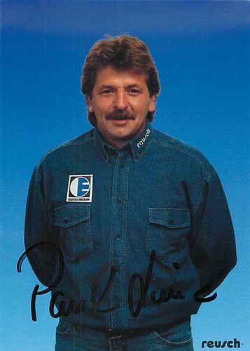 Paul linz meppen autograph - paul,
