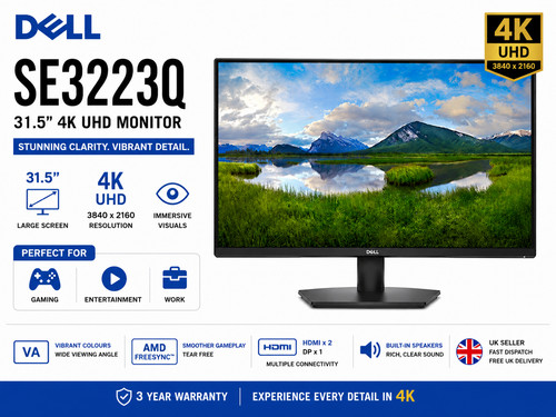 Dell se3223q 4k uhd - se3223q,