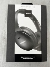 Bose QuietComfort 45 Wireless Over-Ear Headset - Black, NEW