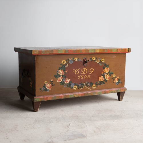 Antique swedish folk - folk, art