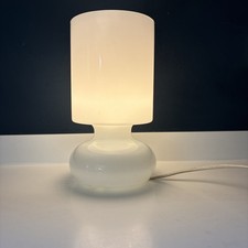 Vintage Ikea Lykta Cased Glass Lamp Hand Made Space Age Mid Century Retro MCM 