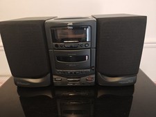JVC UX-T1 MIRCO STEREO SYSTEM CD/TAPE /RADIO VINTAGE AUDIO