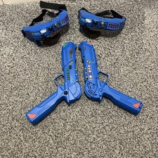 Pair of Vintage Retro Sega Lock On - Ban Dai Laser Tag Vintage Toy RARE x2