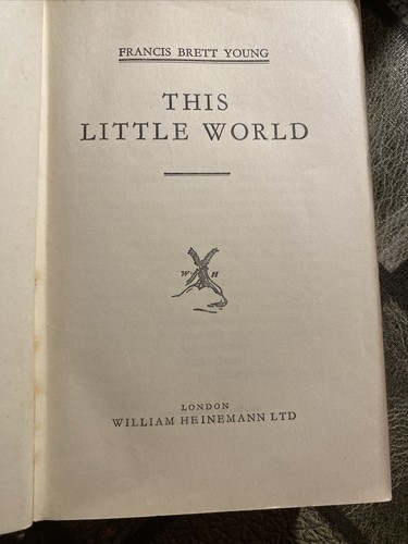 This little world - this, world,