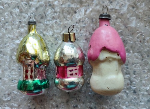 Three vintage soviet christmas - vintage,