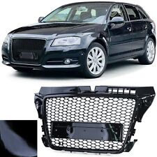 FRONT BLACK GRILL PDC FOR AUDI