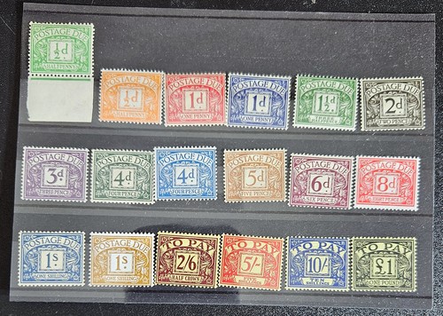 Great britain postage due - great,