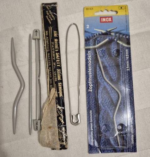 Vintage knitting pins needles - vintage,