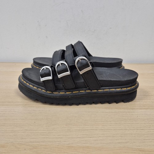 Martens blaire slide black - blaire,