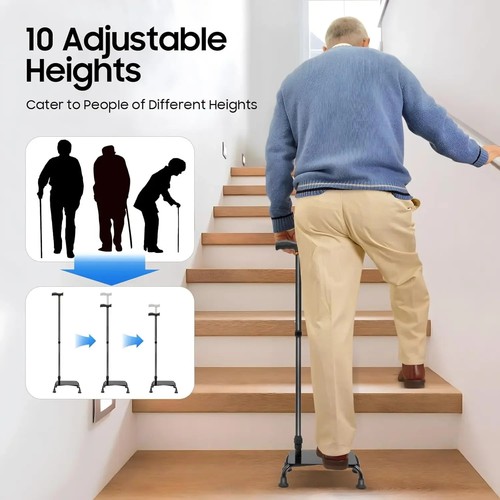 Stair climbing cane half - climbing,