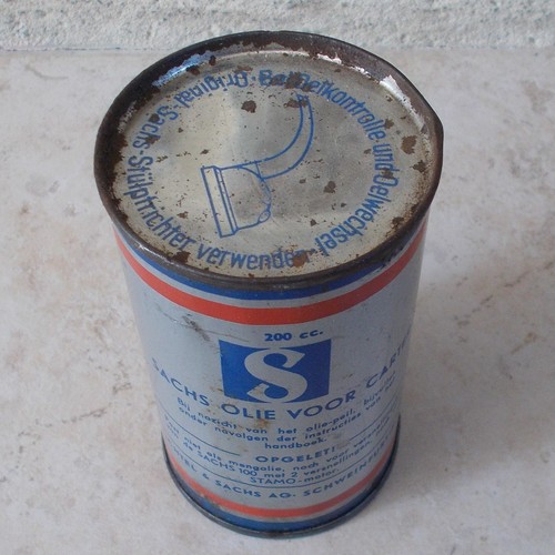 Antique crankase oil can sachs - crankase,